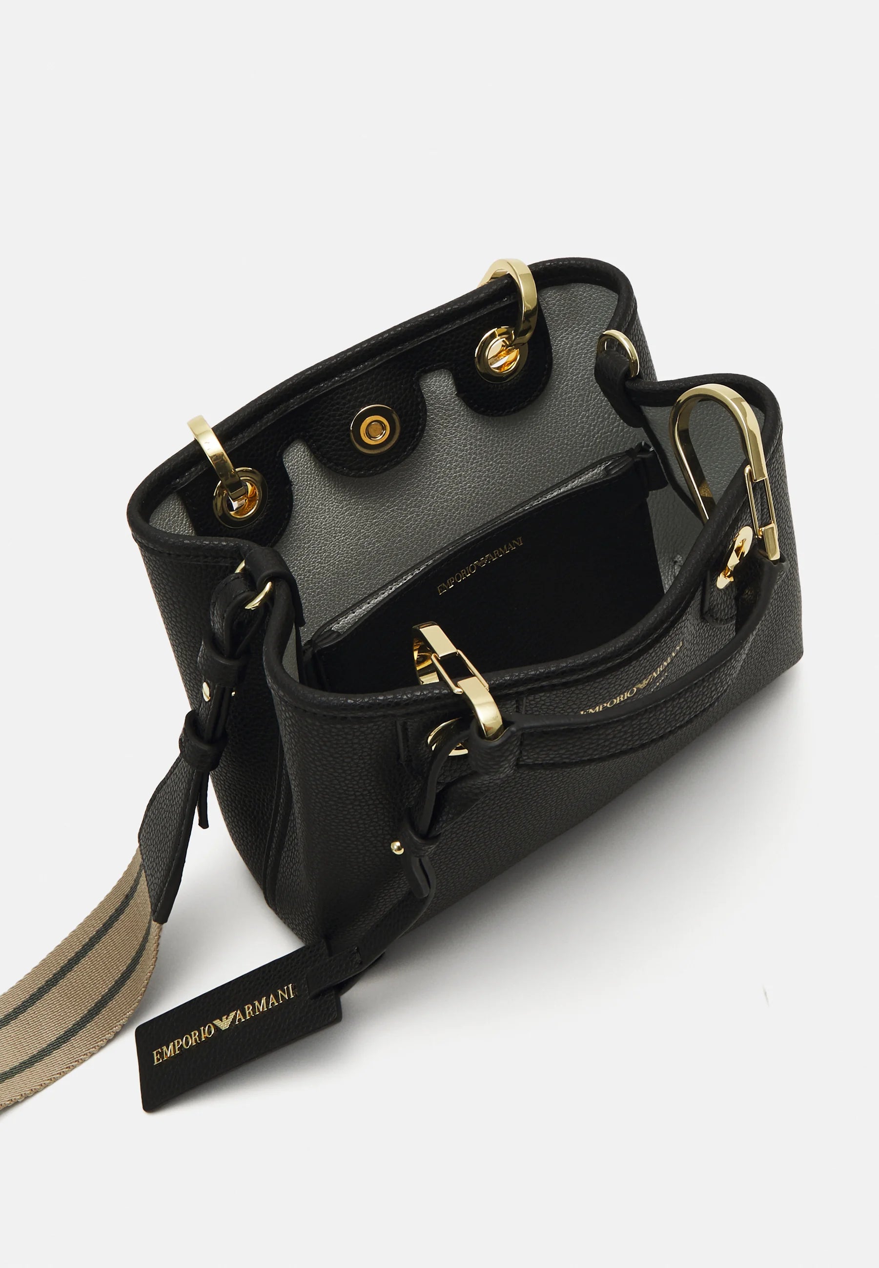 Emporio Armani MY EA - Handbag - nero/silver