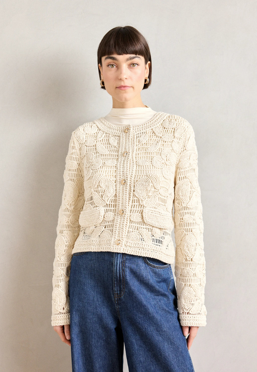 Morgan Cardigan - ivoire