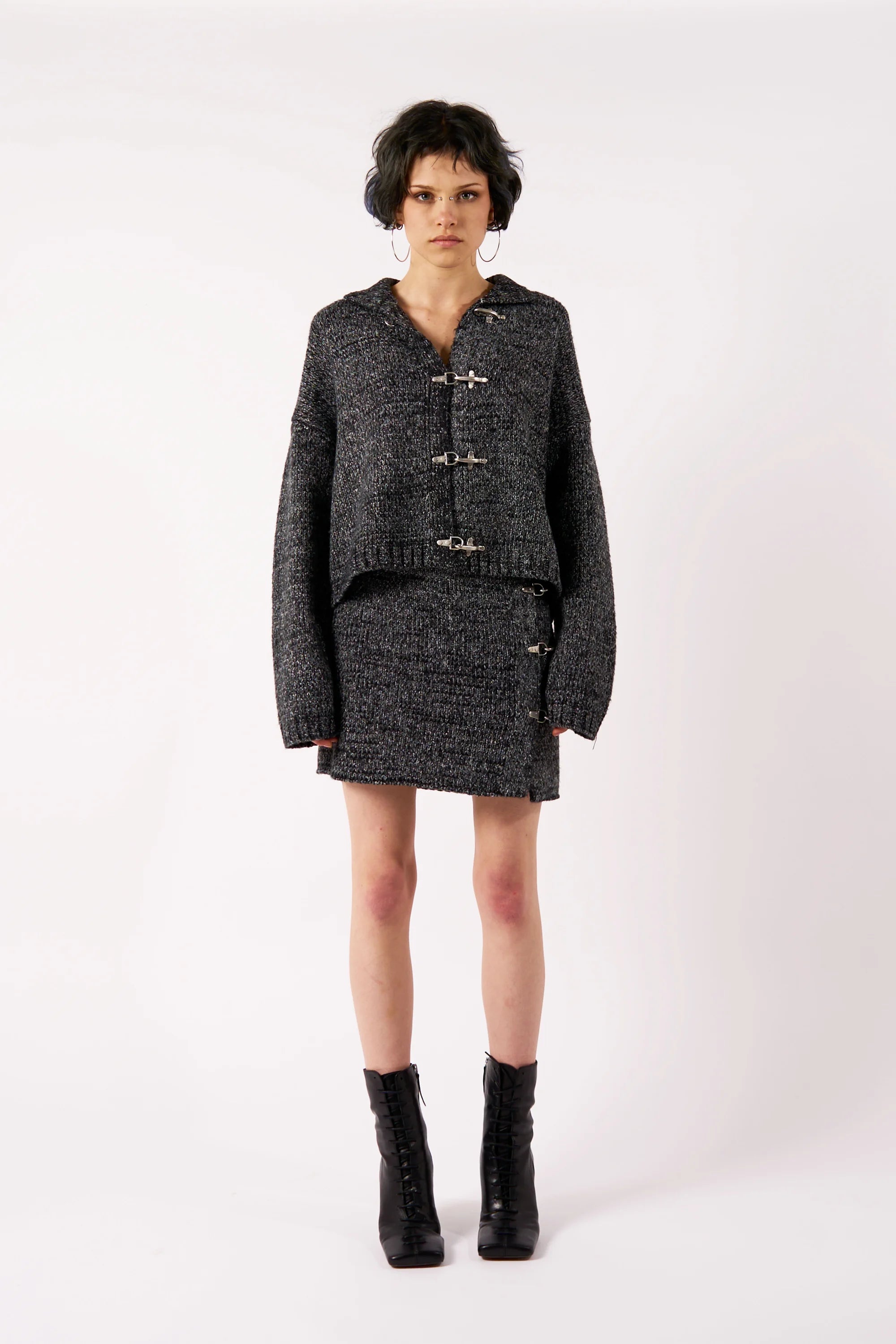 The Ragged Priest GRANITE CARDI - Cardigan - grey marl