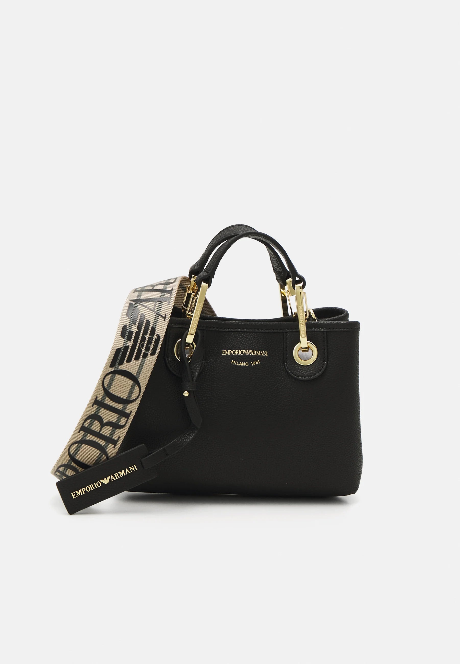 Emporio Armani MY EA - Handbag - nero/silver