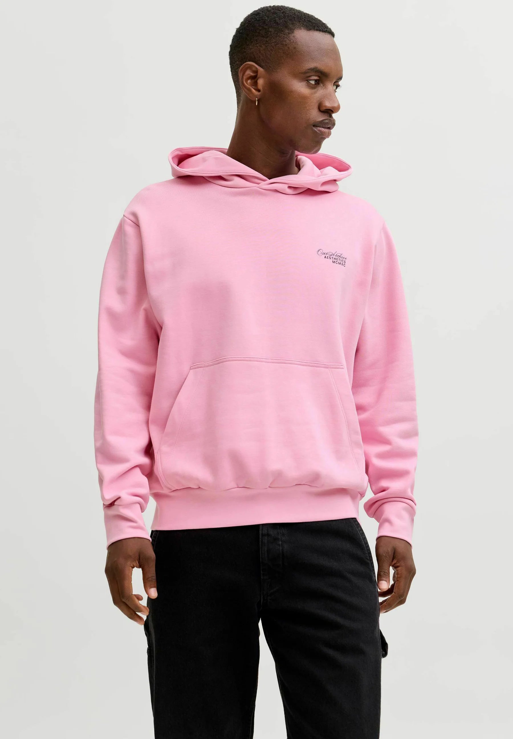 Jack & Jones Hoodie - prism pink