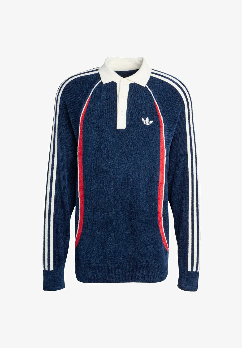 adidas Originals RETRO REMIX TEAMGEIST POLO - Polo shirt - night indigo better scarlet off white