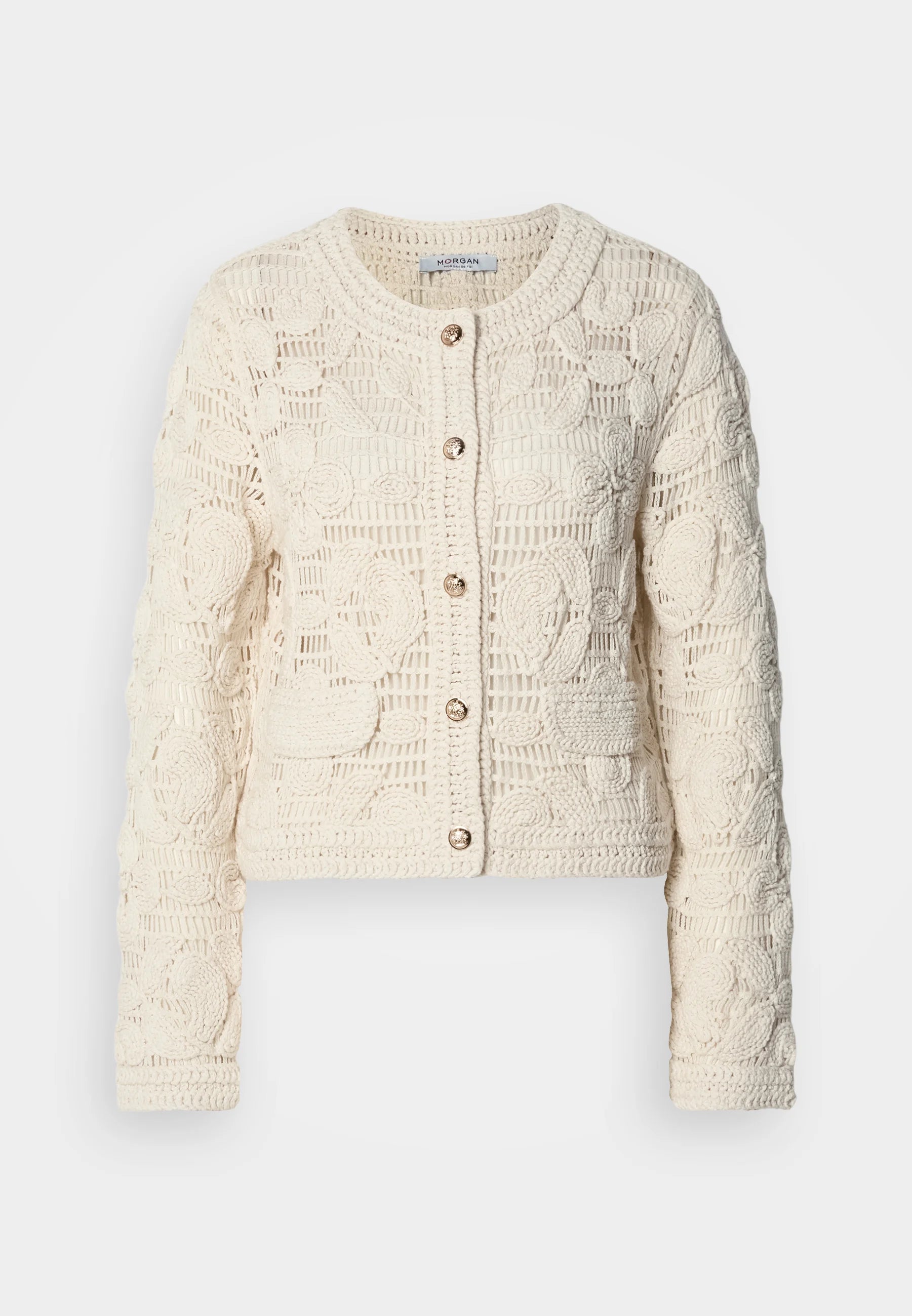 Morgan Cardigan - ivoire