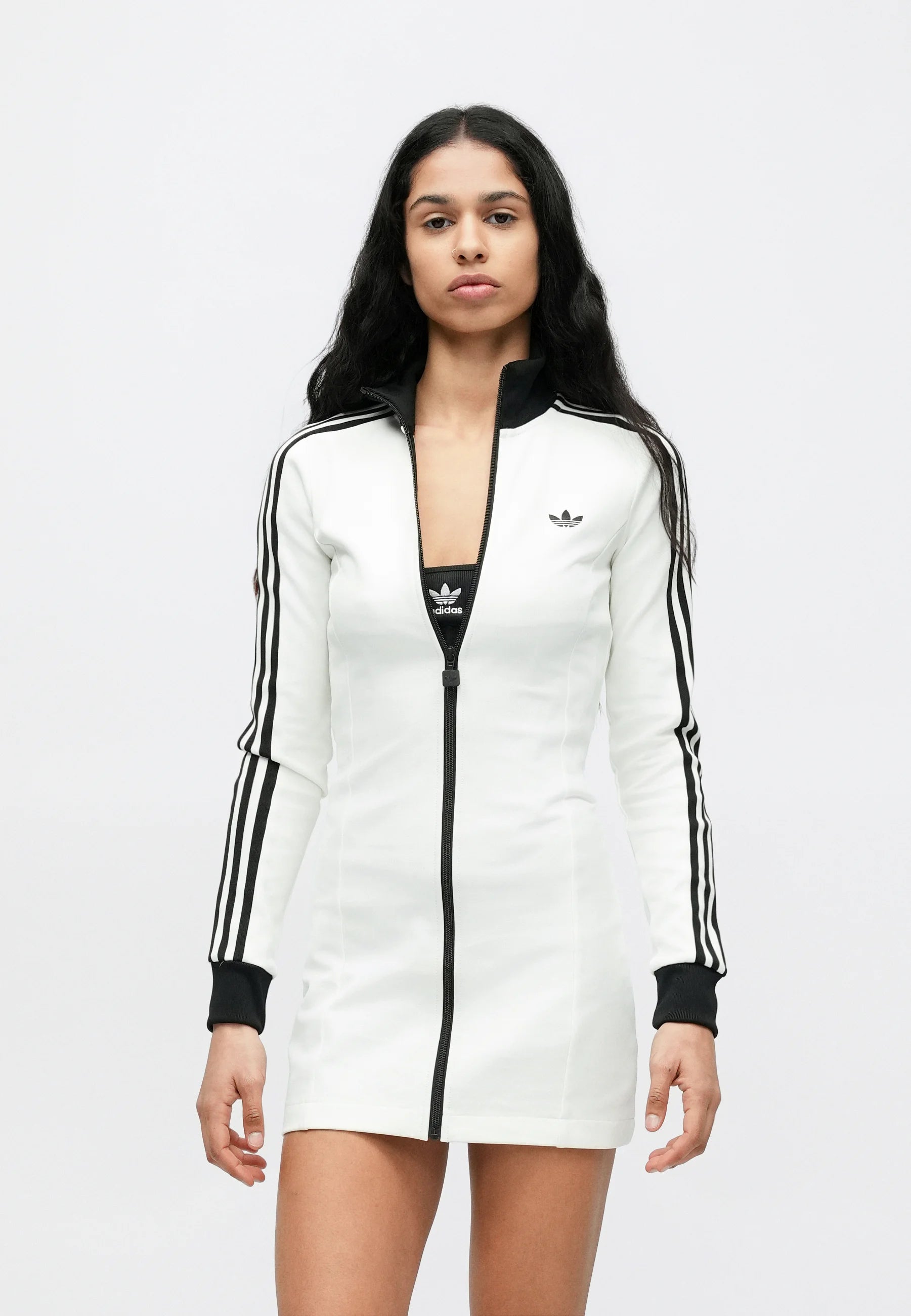 adidas Originals DRESS - Day dress - off white/black