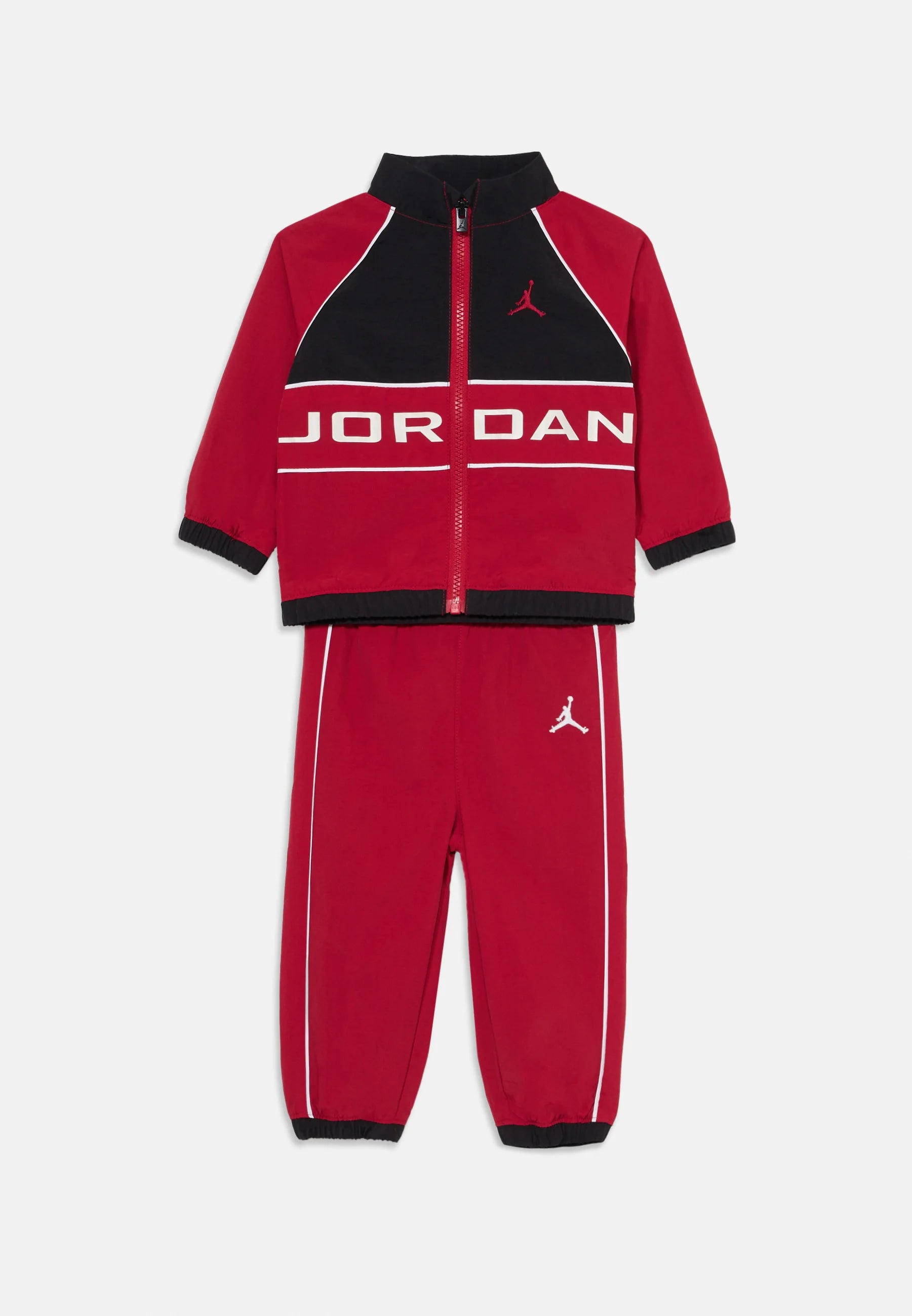 Jordan WIND BREAKER PIPING SET - Tracksuit - gym red